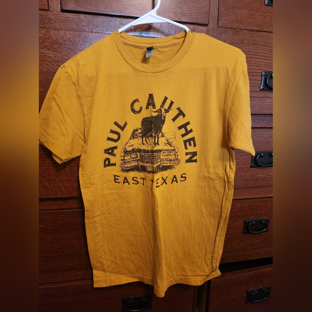 Paul Cauthen Graphic T-Shirt - Yellow